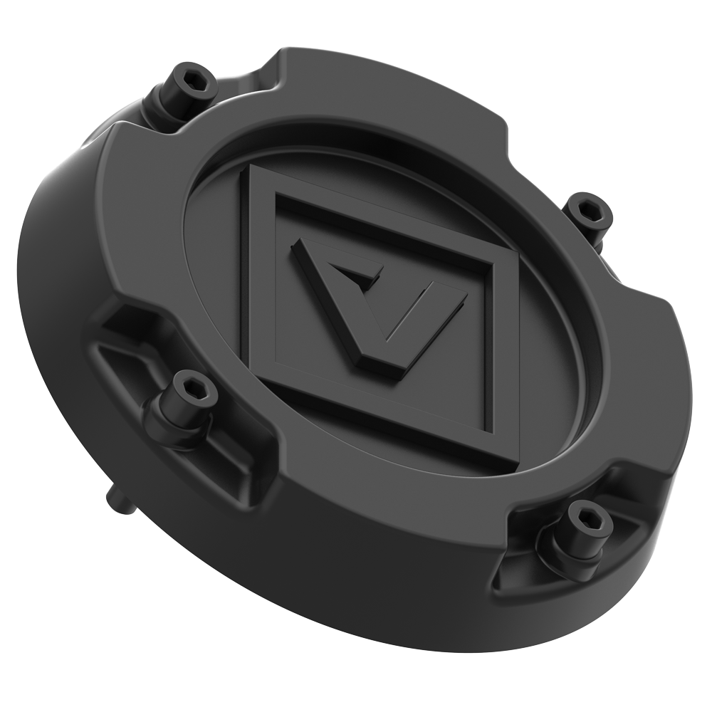 VCAP1 SATIN BLACK GB LOGO - ABS