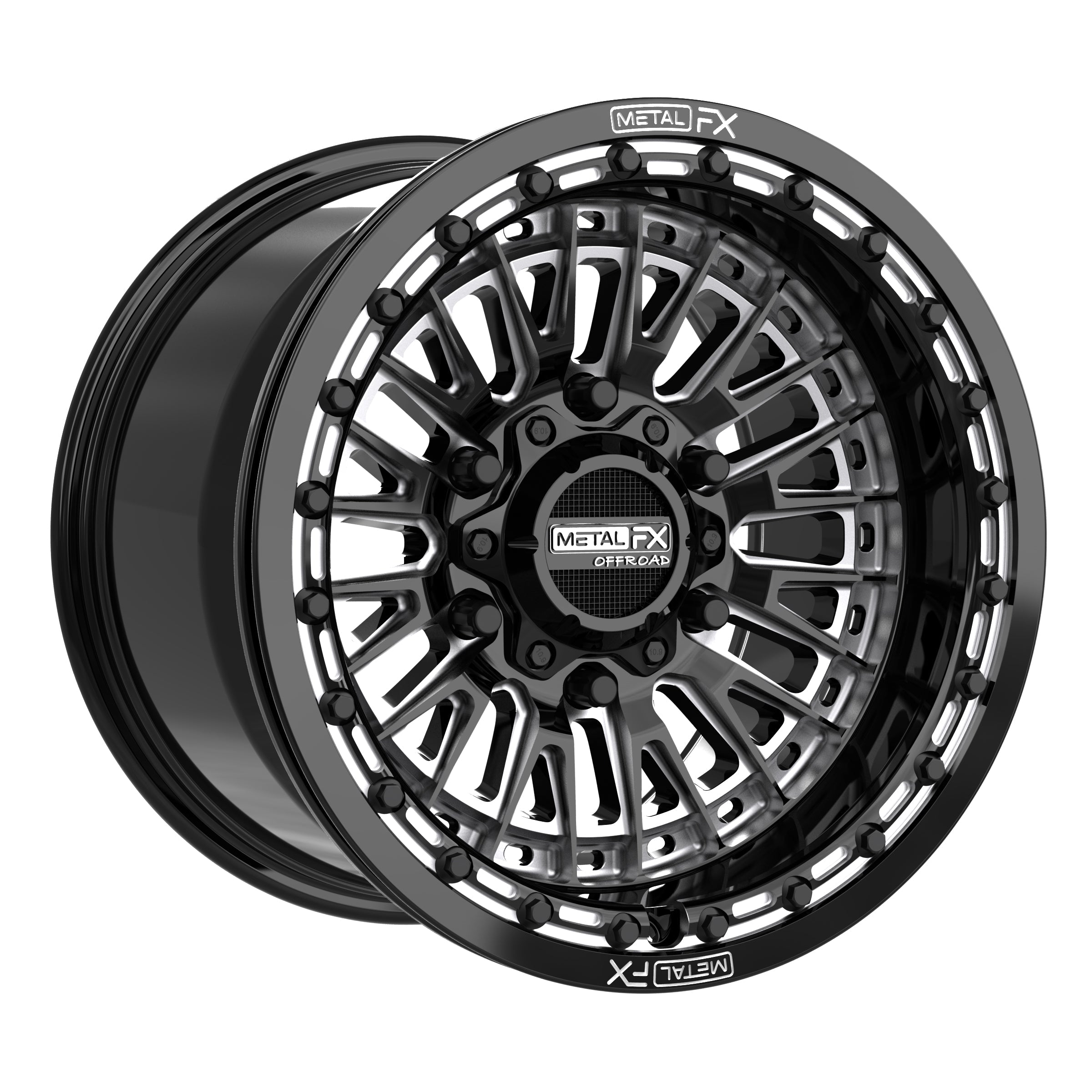 Slayer 6R Beadlock | Gloss Black Contrast Cut