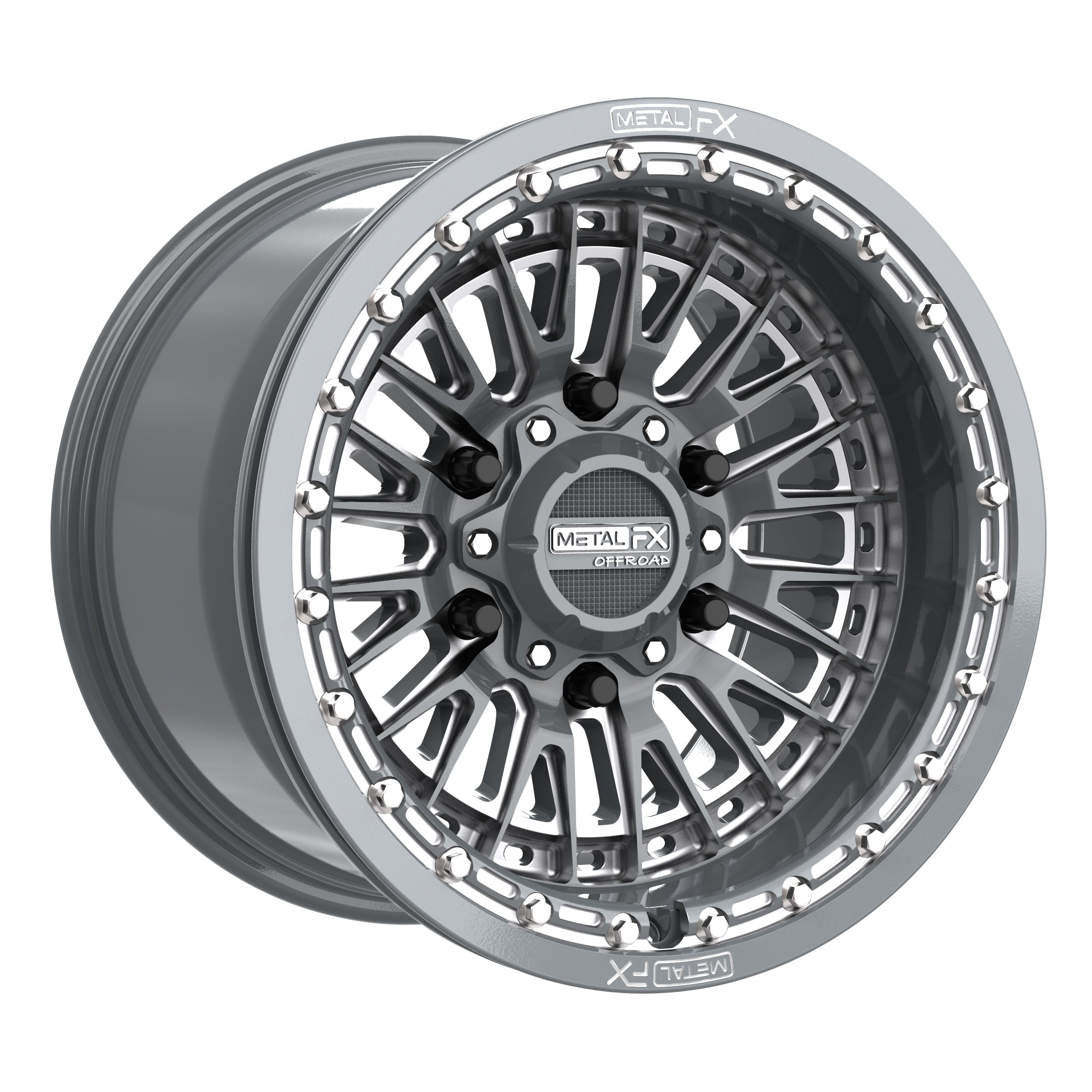 Slayer 6R Beadlock | Gunmetal Contrast Cut