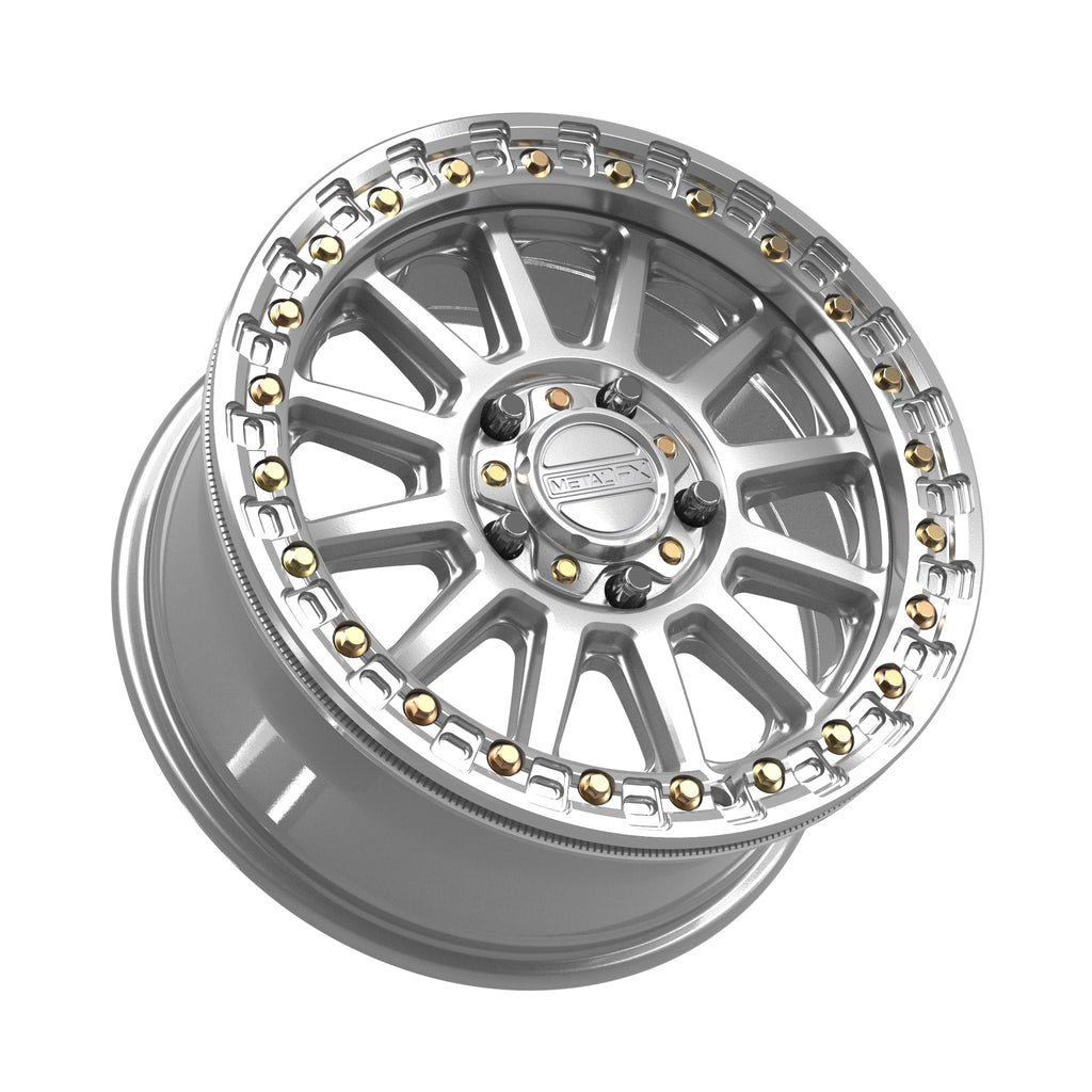 Rampage R Beadlock | Gloss Silver Machined
