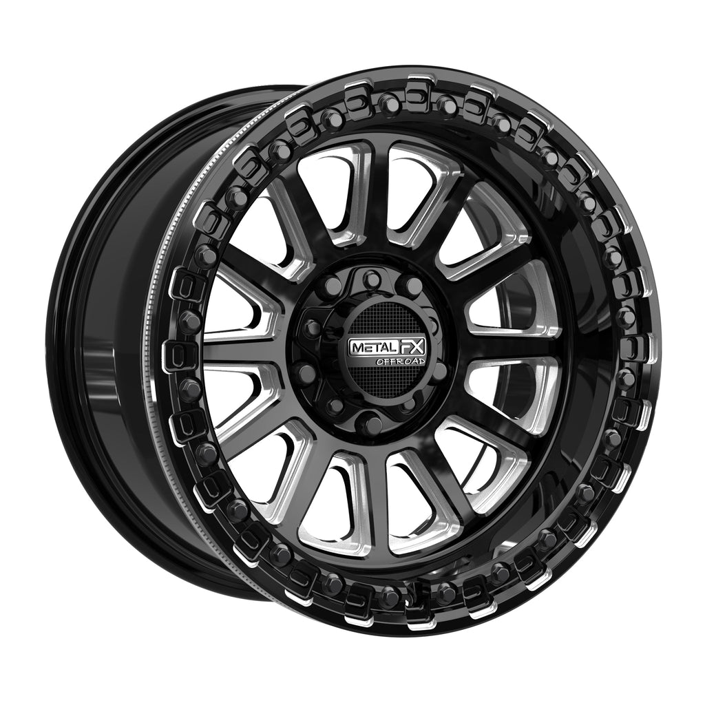 Rampage R Beadlock | Gloss Black Contrast Cut