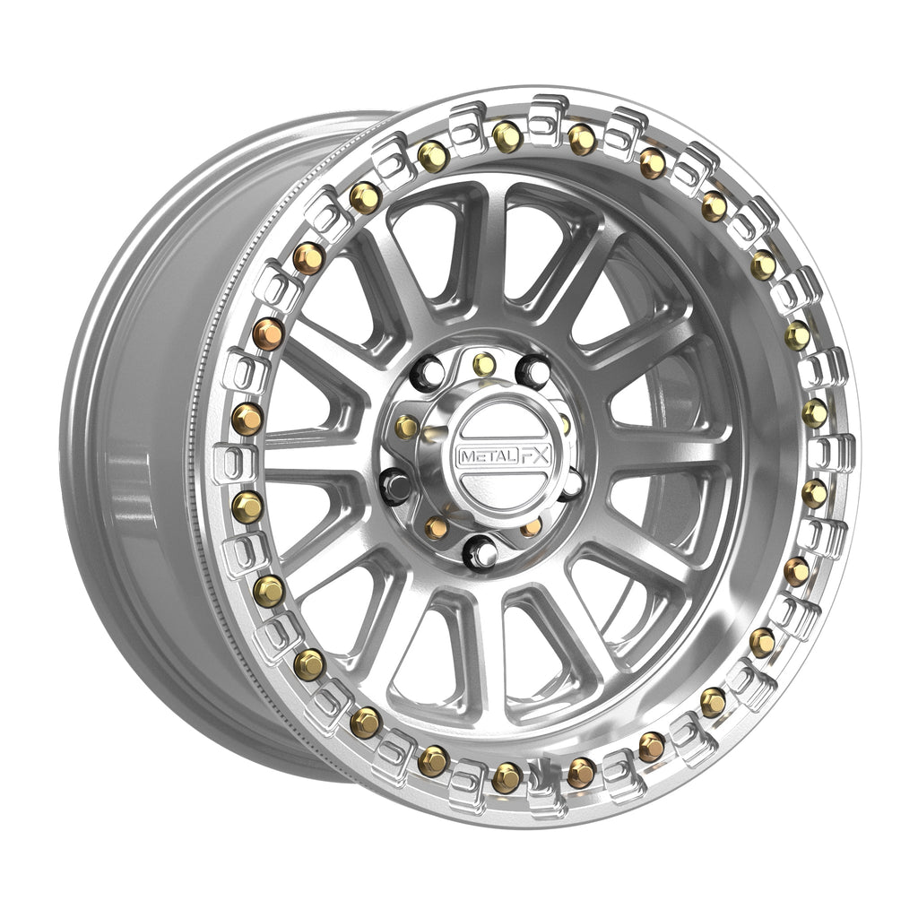 Rampage R Beadlock | Gloss Silver Machined