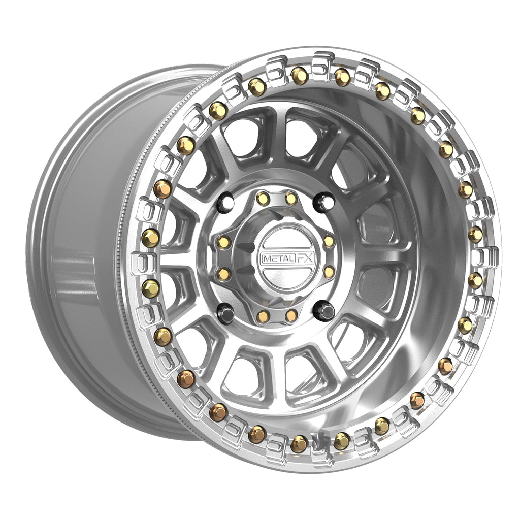 Rampage Beadlock | Gloss Silver Machined