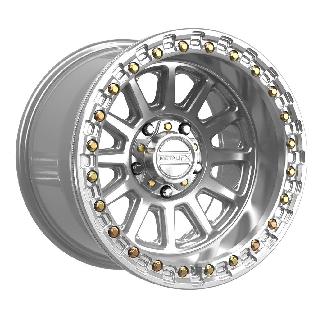 Rampage R Beadlock | Gloss Silver Machined