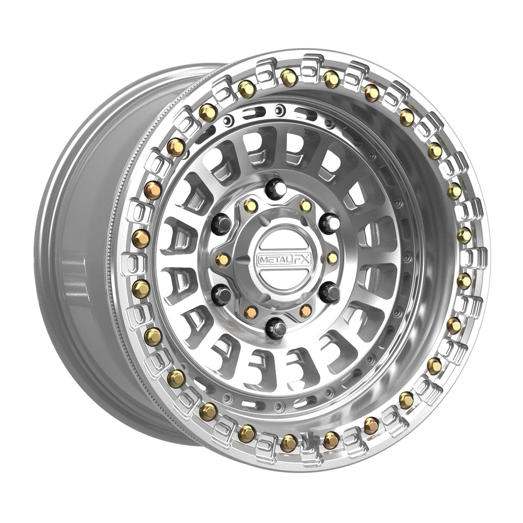 Sicario 6R Beadlock | Gloss Silver Machined