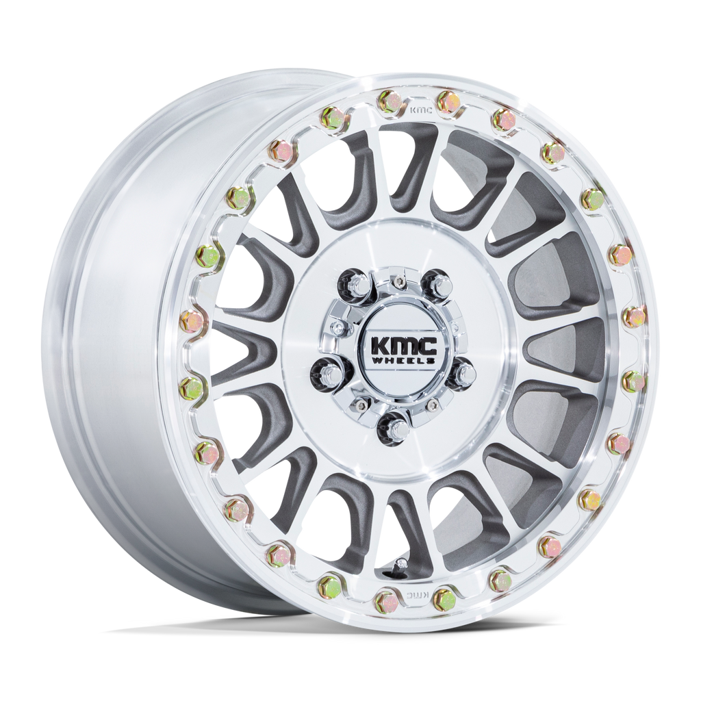 KMC IMPACT UTV BEADLOCK Machine Finish