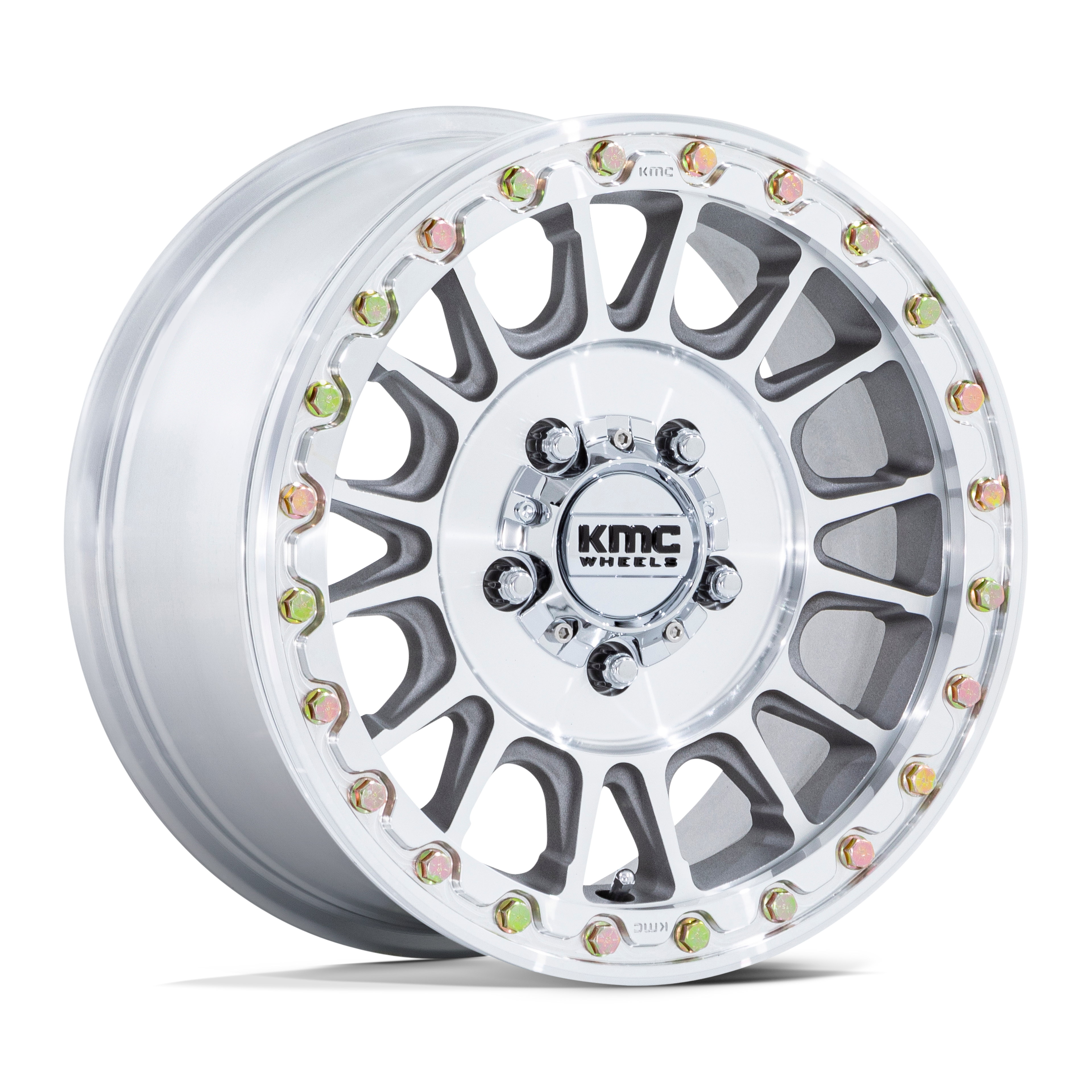 KMC IMPACT UTV BEADLOCK Machine Finish