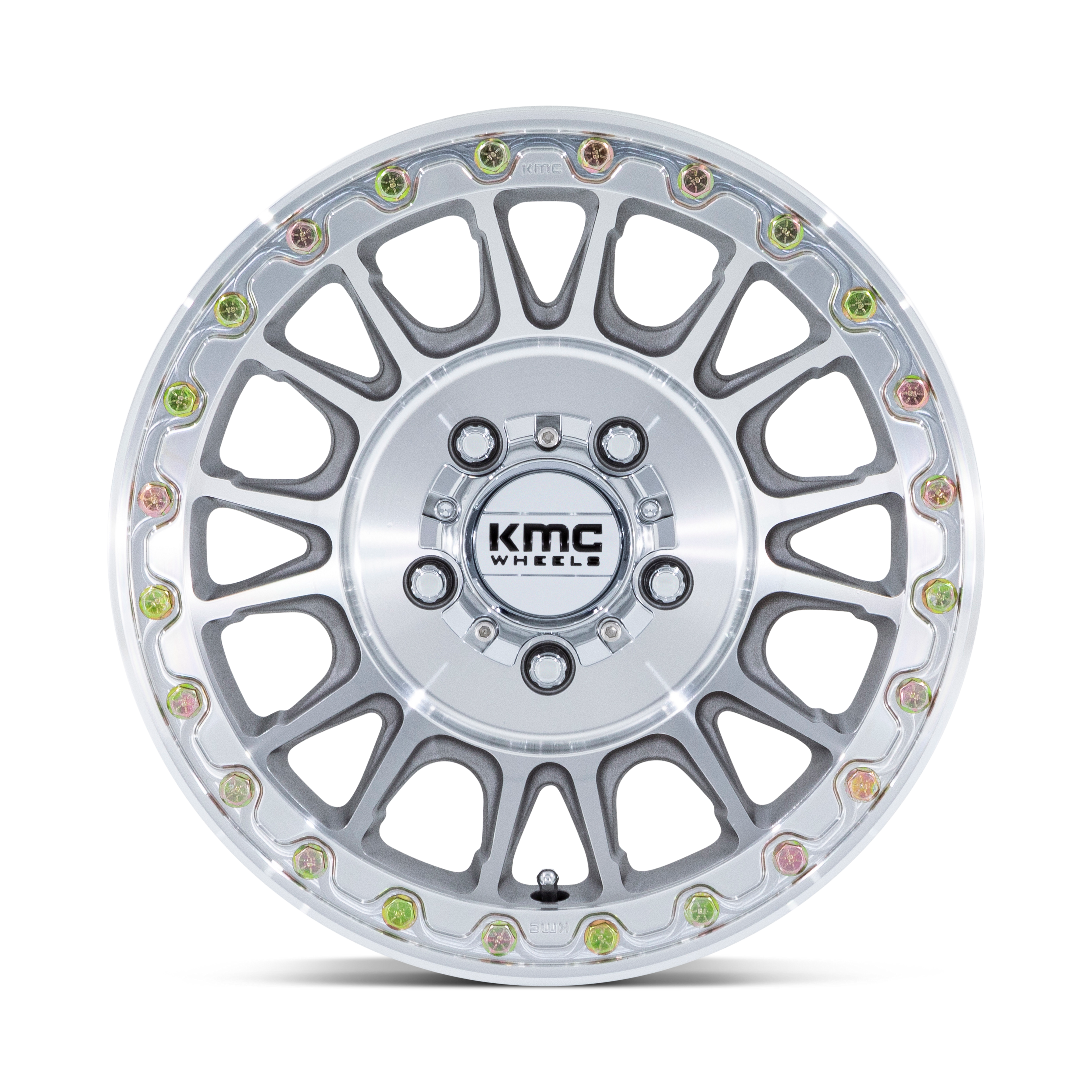 KMC IMPACT UTV BEADLOCK Machine Finish