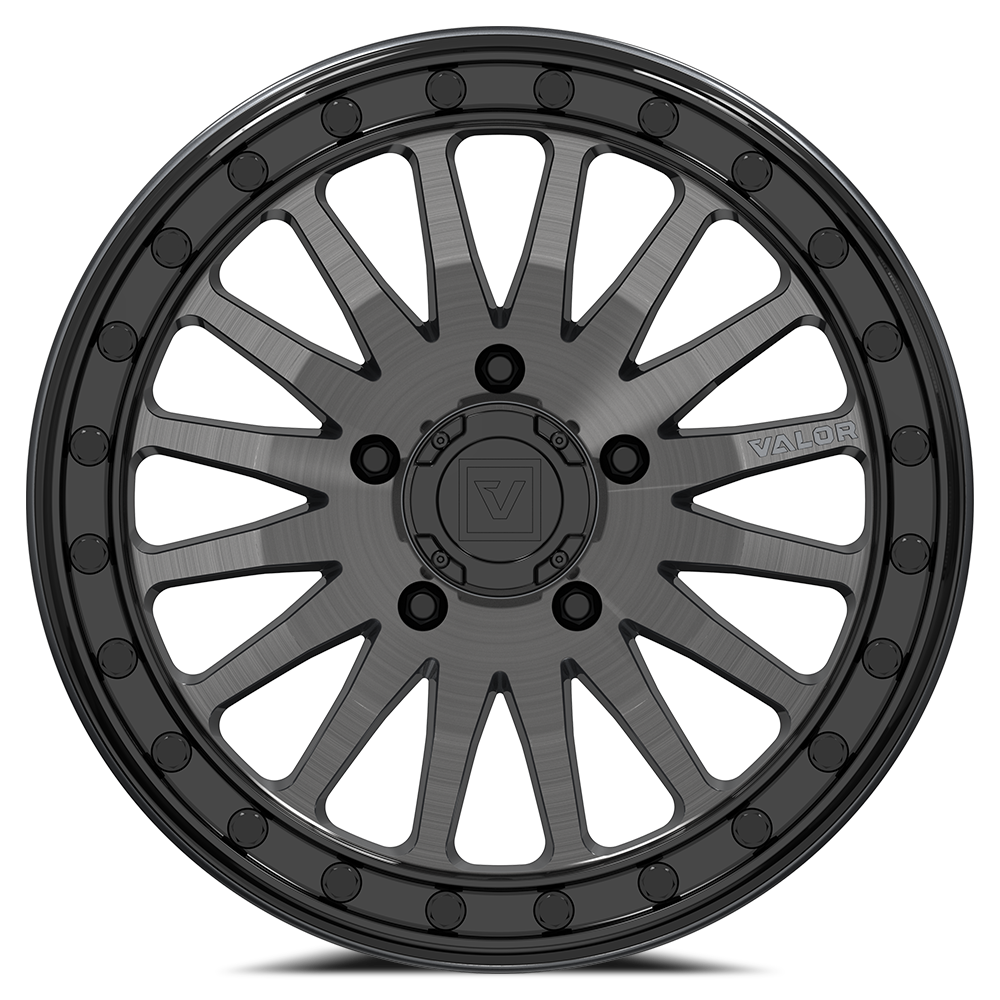 V06 BEADLOCK 15X10 +25 5X114.3 BRUSHED GUNMETAL