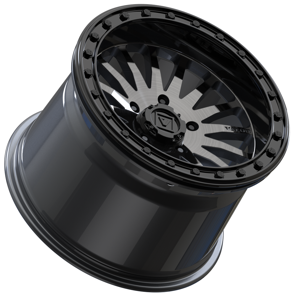 V06 BEADLOCK 15X10 +25 5X114.3 BRUSHED GUNMETAL