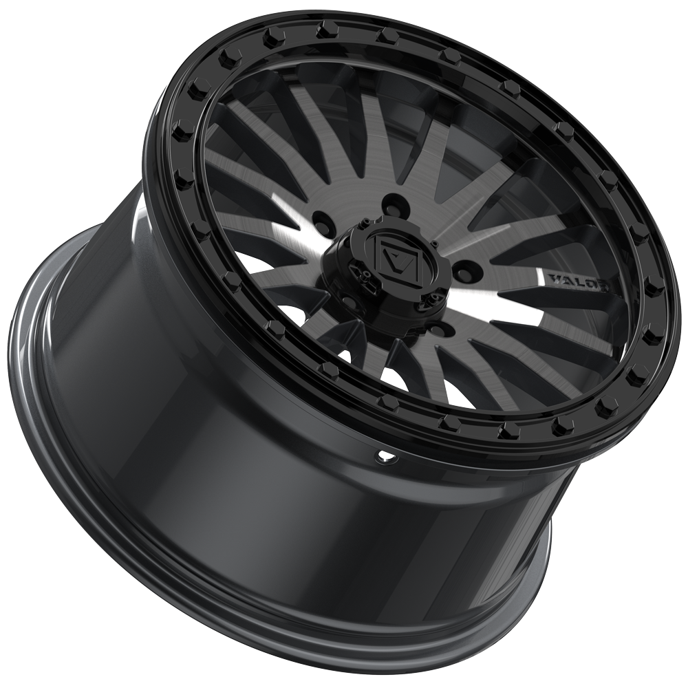 V06 BEADLOCK 15X8 +40 5X114.3 BRUSHED GUNMETAL