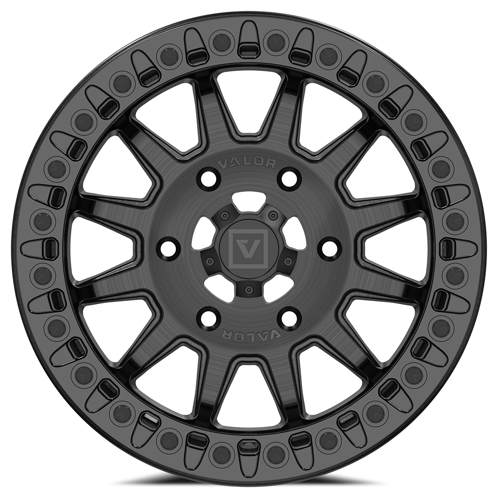 V09 BEADLOCK 15X7 +40 6X139.7 BRUSHED CHARCOAL