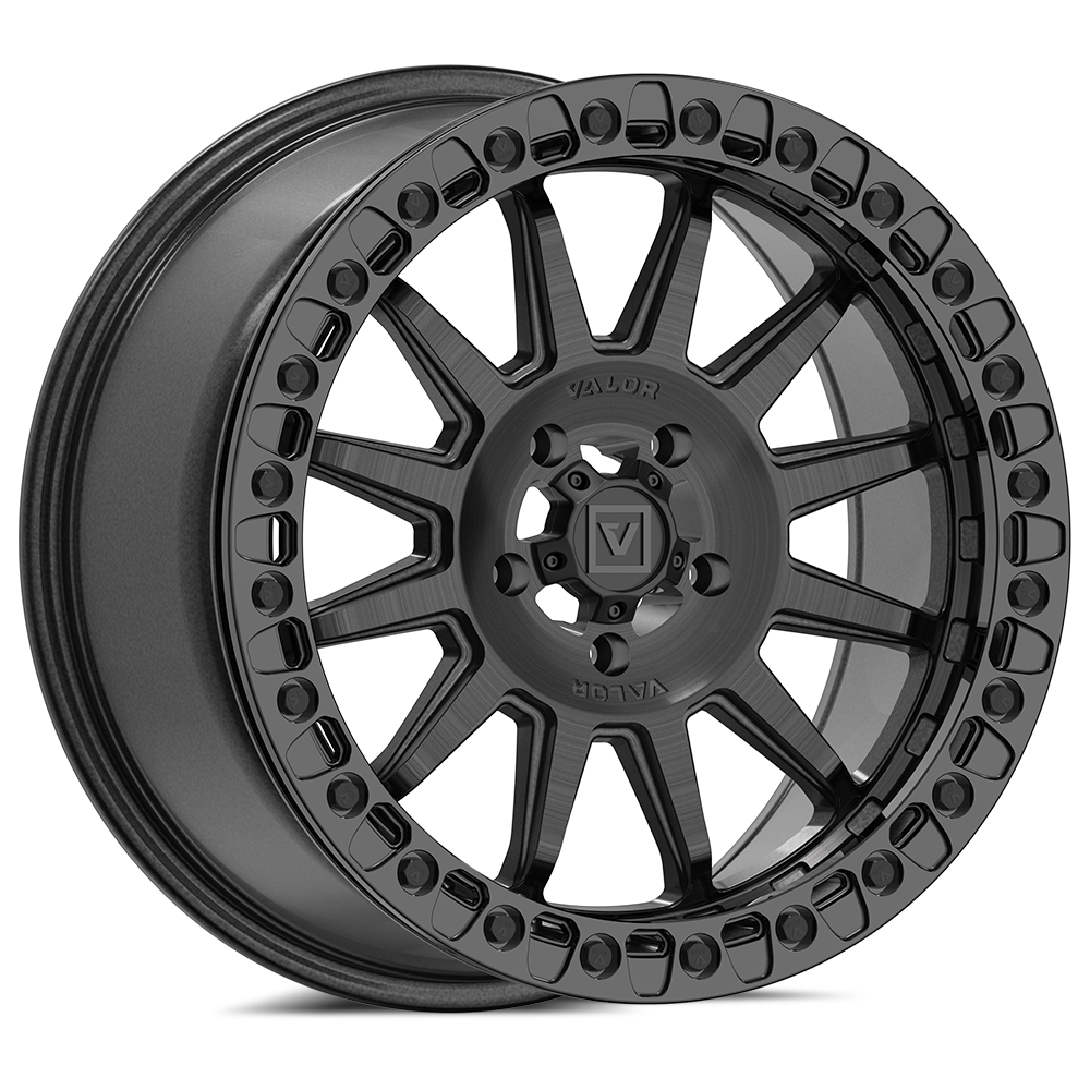 V09 BEADLOCK 17X8 +40 5X114.3 BRUSHED CHARCOAL