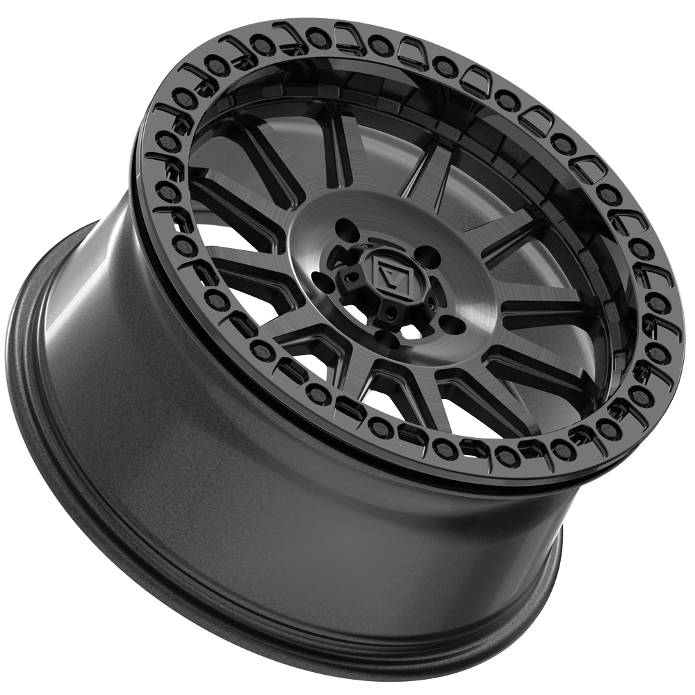 V09 BEADLOCK 17X8 +40 5X114.3 BRUSHED CHARCOAL