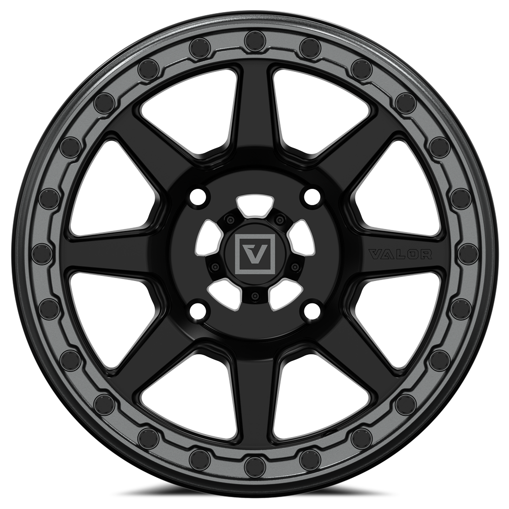 V13 BEADLOCK 15X7 +10MM 5X114.3 SATIN BLACK