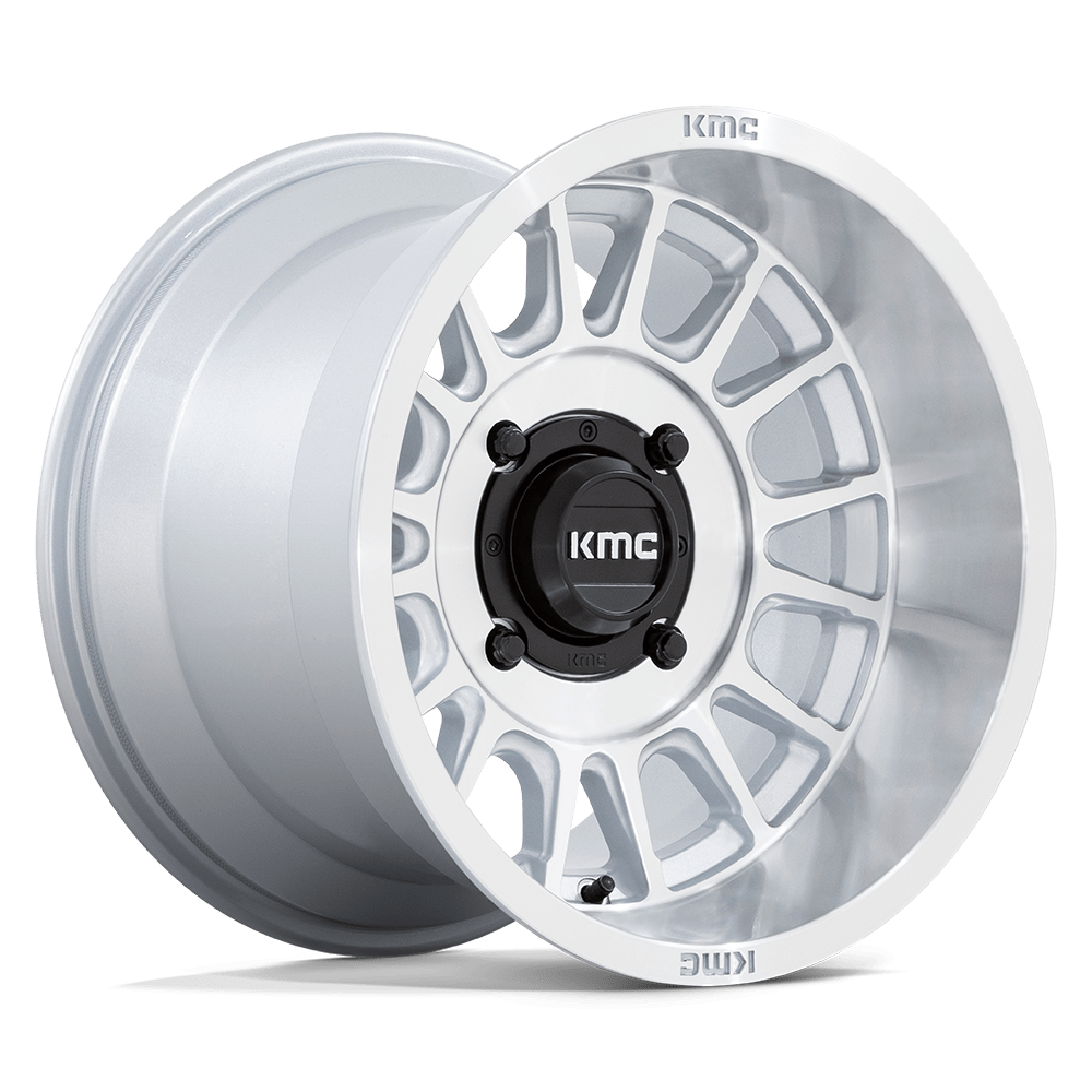 KMC IMPACT UTV Silver / Machine Finish