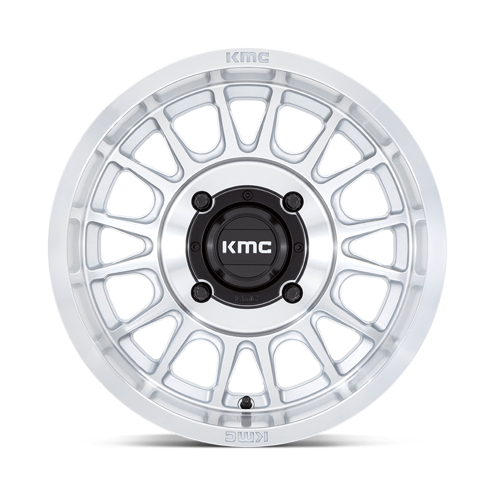 KMC IMPACT UTV Silver / Machine Finish