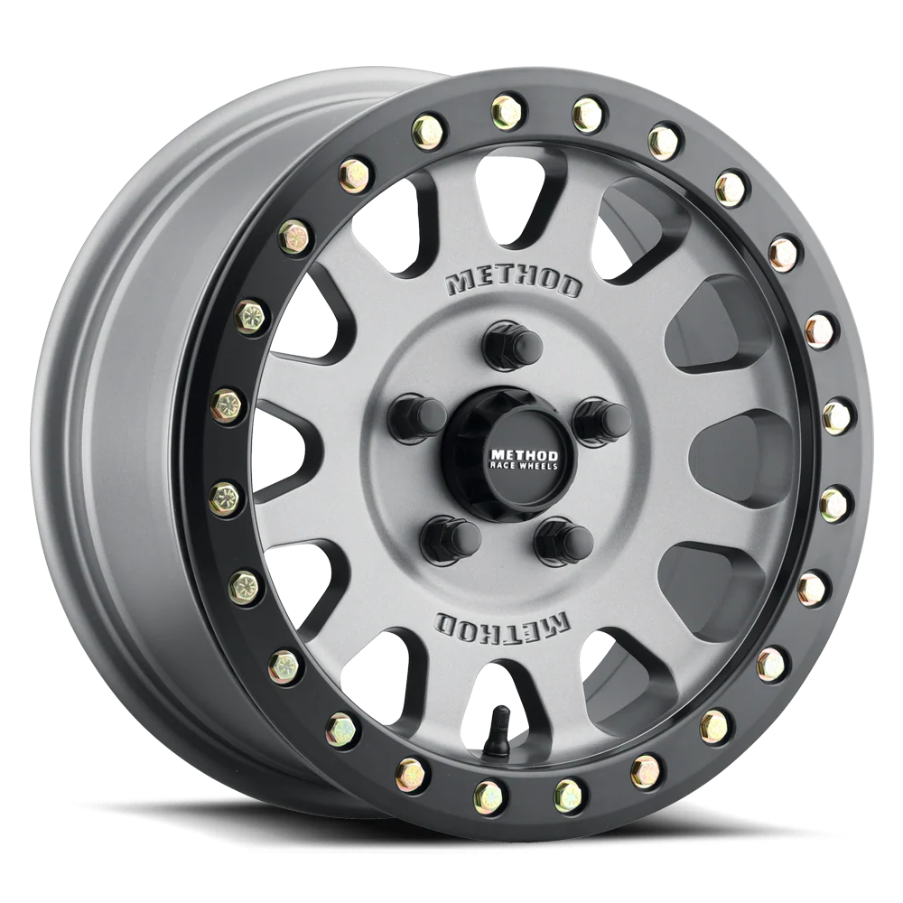 401 | UTV Beadlock | Titanium - Matte Black Ring